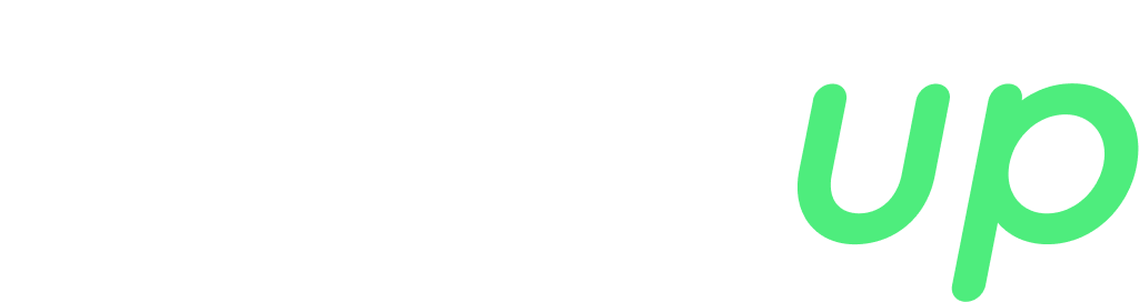 logo ridse up white text only